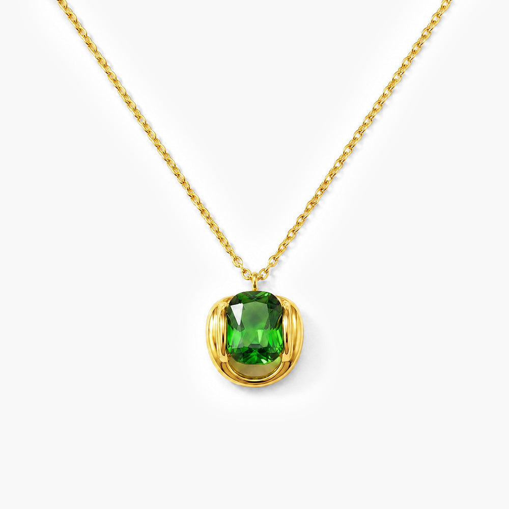 Regal Emerald Necklace