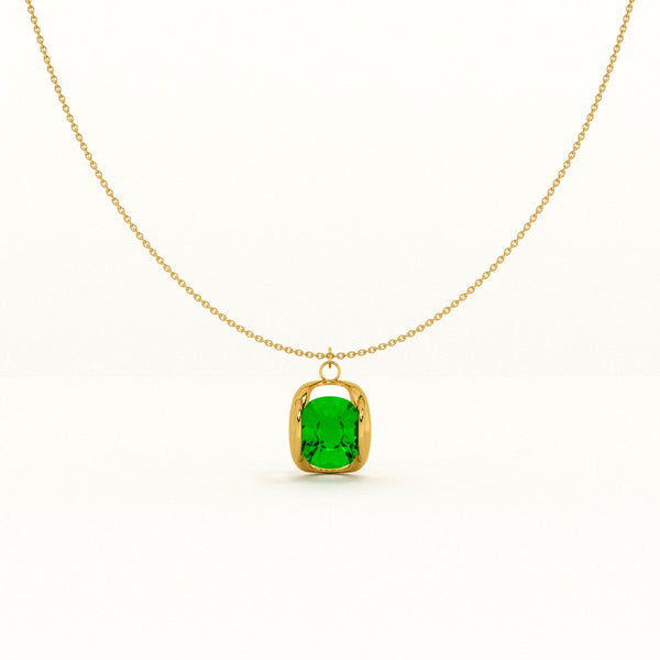 Regal Emerald Necklace