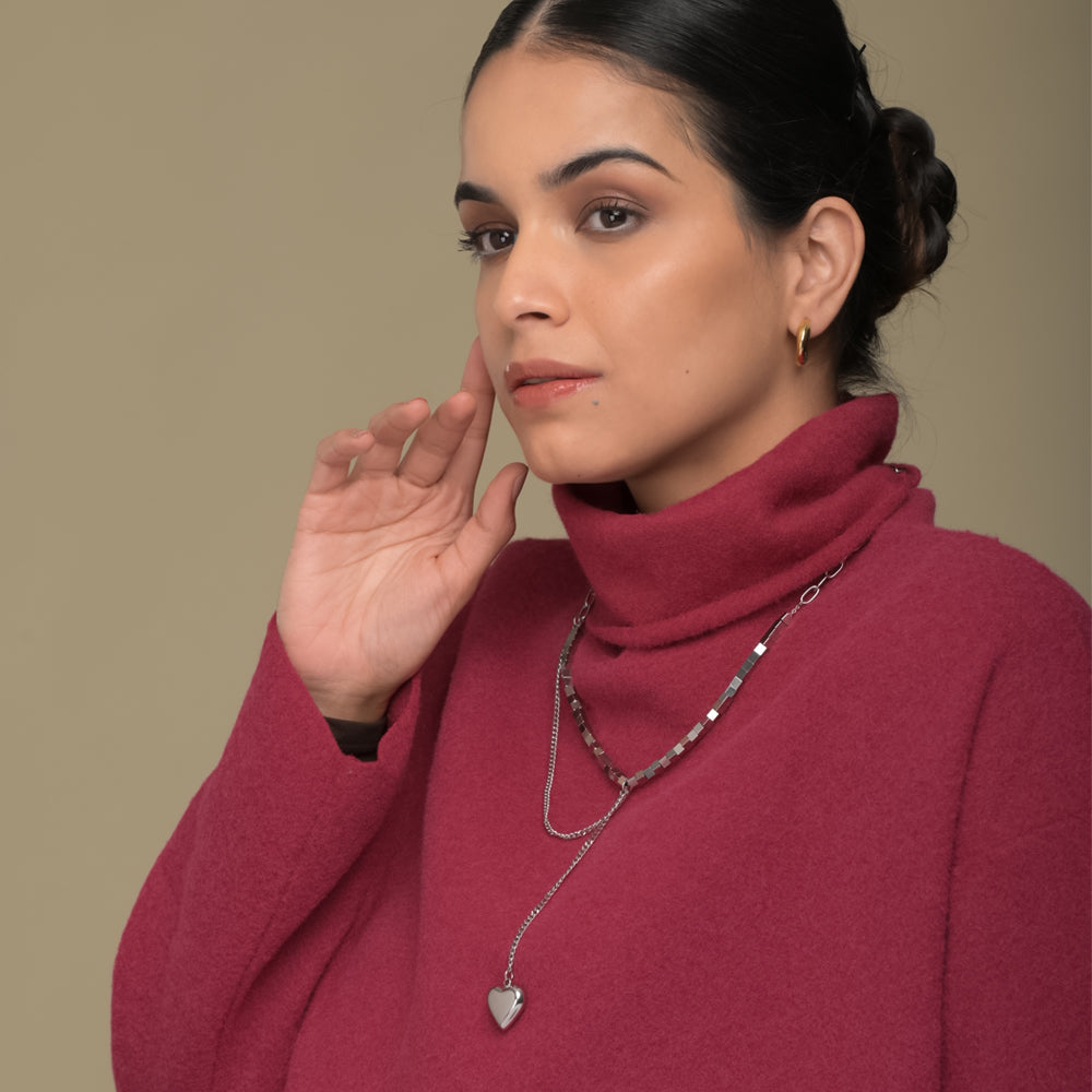 Dangling Heart Necklace - view 5