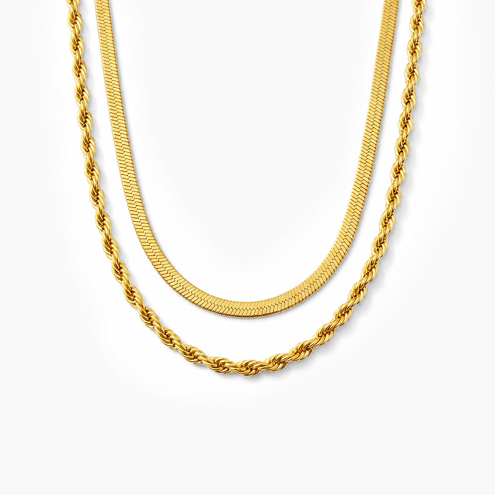 Rope N Snake Chain