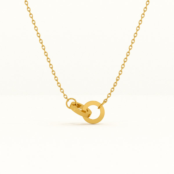 Linked Circles Harmony Necklace - Image 1