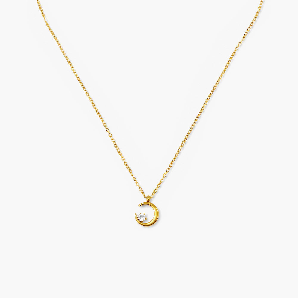 Moon Charm Necklace