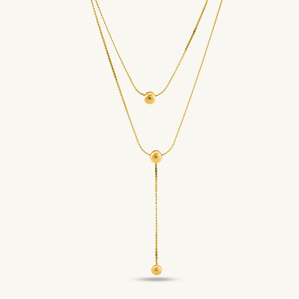 Drop Bead Necklace - Image 1