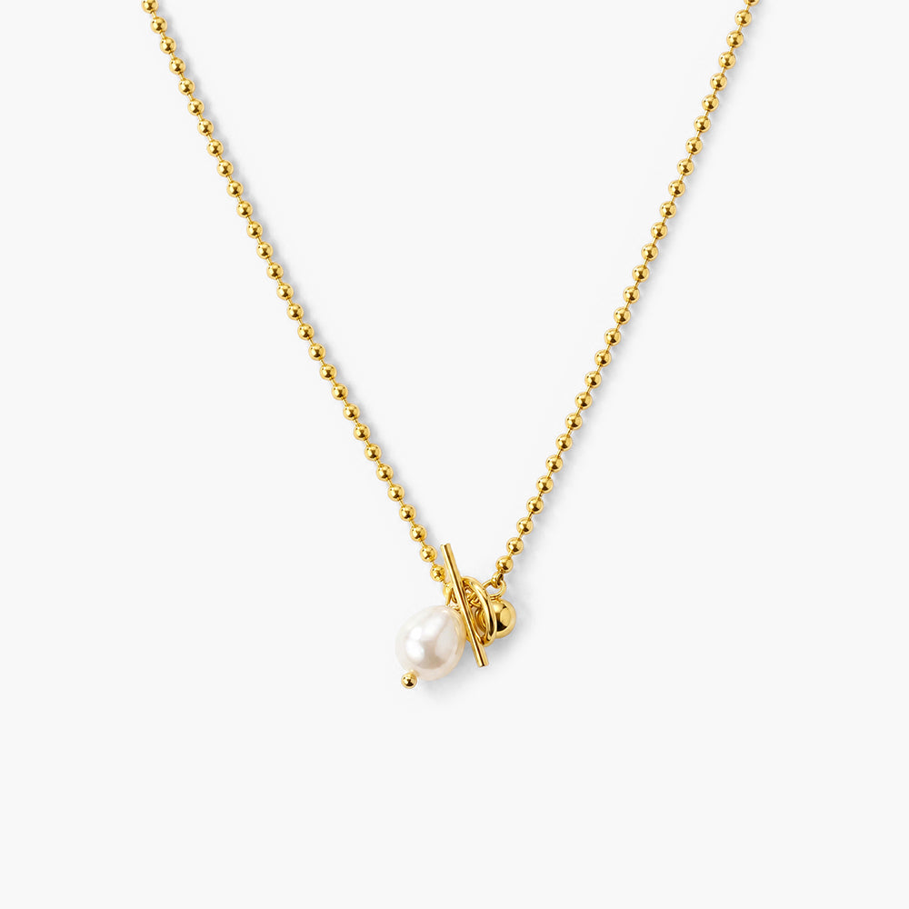 Dainty Beaded Pearl Chain