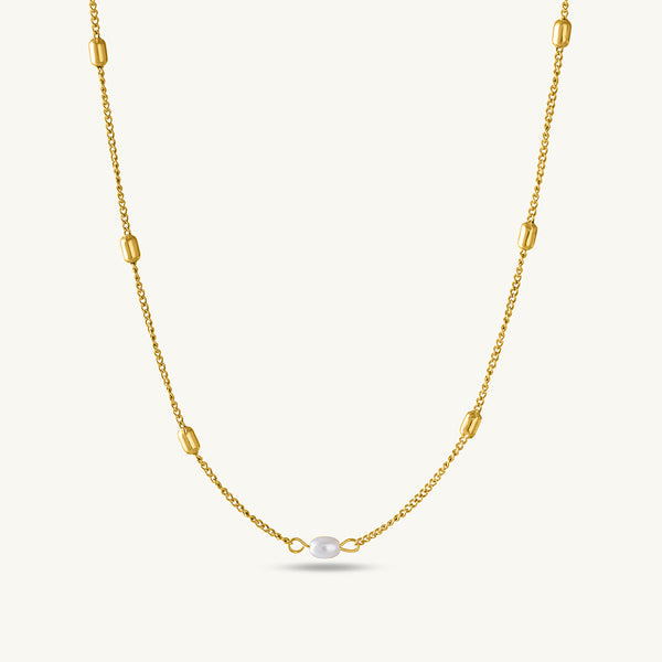 Single Pearl Necklace