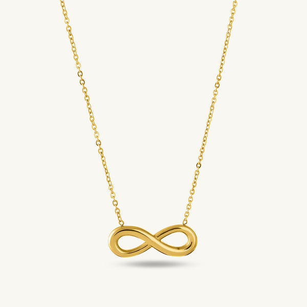 Golden Infinity Necklace