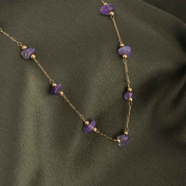 Amethyst Cascade Necklace