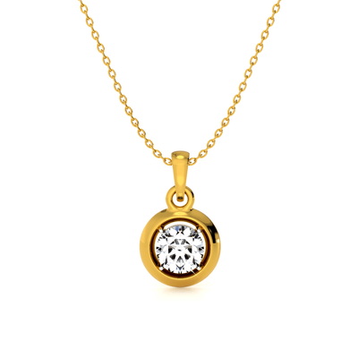 Luminous Orb Lab Grown Diamond Pendant