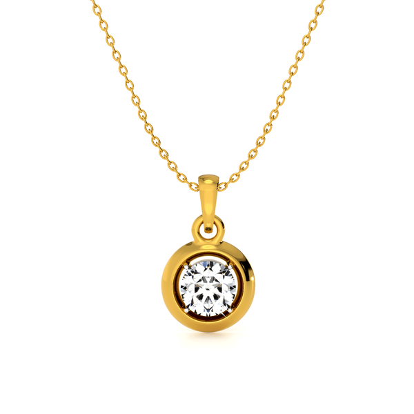 Luminous Orb Lab Grown Diamond Pendant