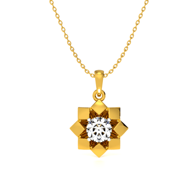 Galaxy Star Lab Grown Diamond Pendant