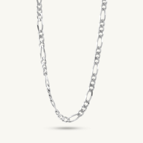 Figaro Link 925 Sterling Silver Chain - Image 1