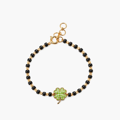 Lucky Clover 9KT Gold Nazariya for Kids