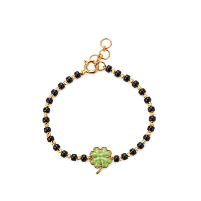 Lucky Clover 9KT Gold Nazariya for Kids