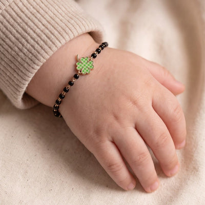 Lucky Clover 9KT Gold Nazariya for Kids