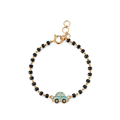 Playful Car 9KT Gold Nazariya for Kids