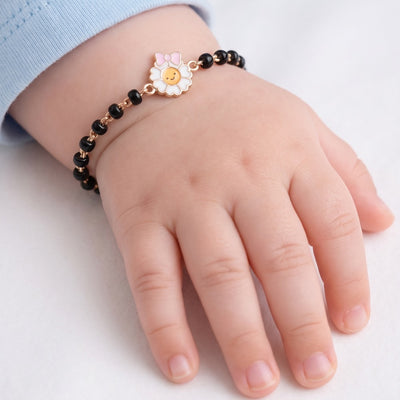 Cheerful Daisy 9KT Gold Nazariya for Kids