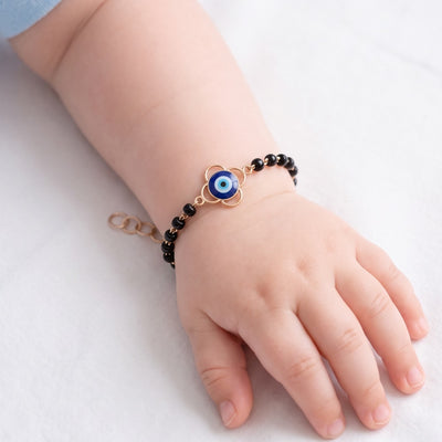 Protective Evil Eye 9KT Gold Nazariya for Kids