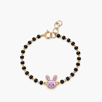 Cute Bunny 9KT Gold Nazariya for Kids