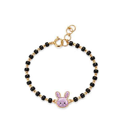 Cute Bunny 9KT Gold Nazariya for Kids