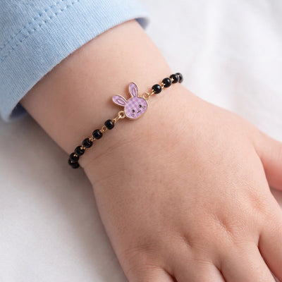 Cute Bunny 9KT Gold Nazariya for Kids