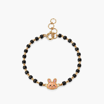 Cheerful Bunny 9KT Gold Nazariya for Kids