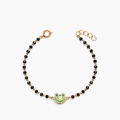 Cheerful Frog 9KT Gold Nazariya for Kids