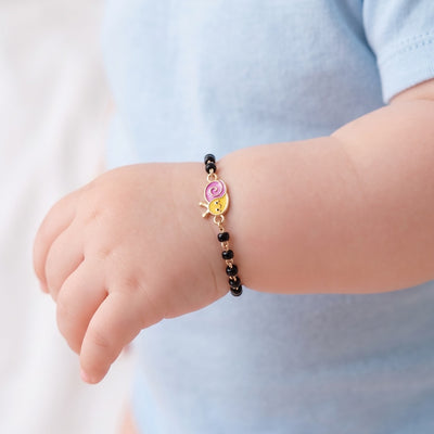 Cute Snail 9KT Gold Nazariya for Kids