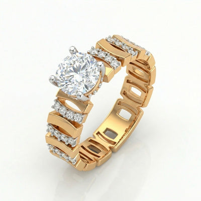 Heirloom Vow 9KT Gold Lab Grown Diamond Ring