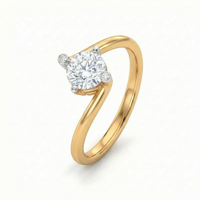 Here To Stay 9KT Gold Lab Grown Diamond Ring