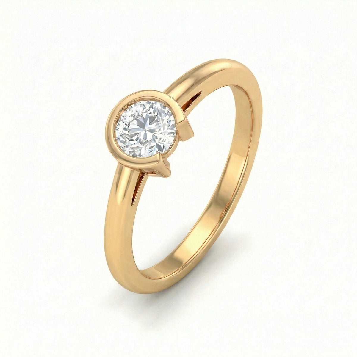 Still With You 9KT Gold Laboratory Grown Diamond Ring