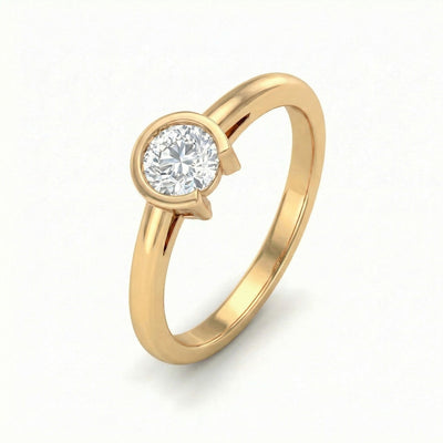 Still With You 9KT Gold Lab Grown Diamond Ring