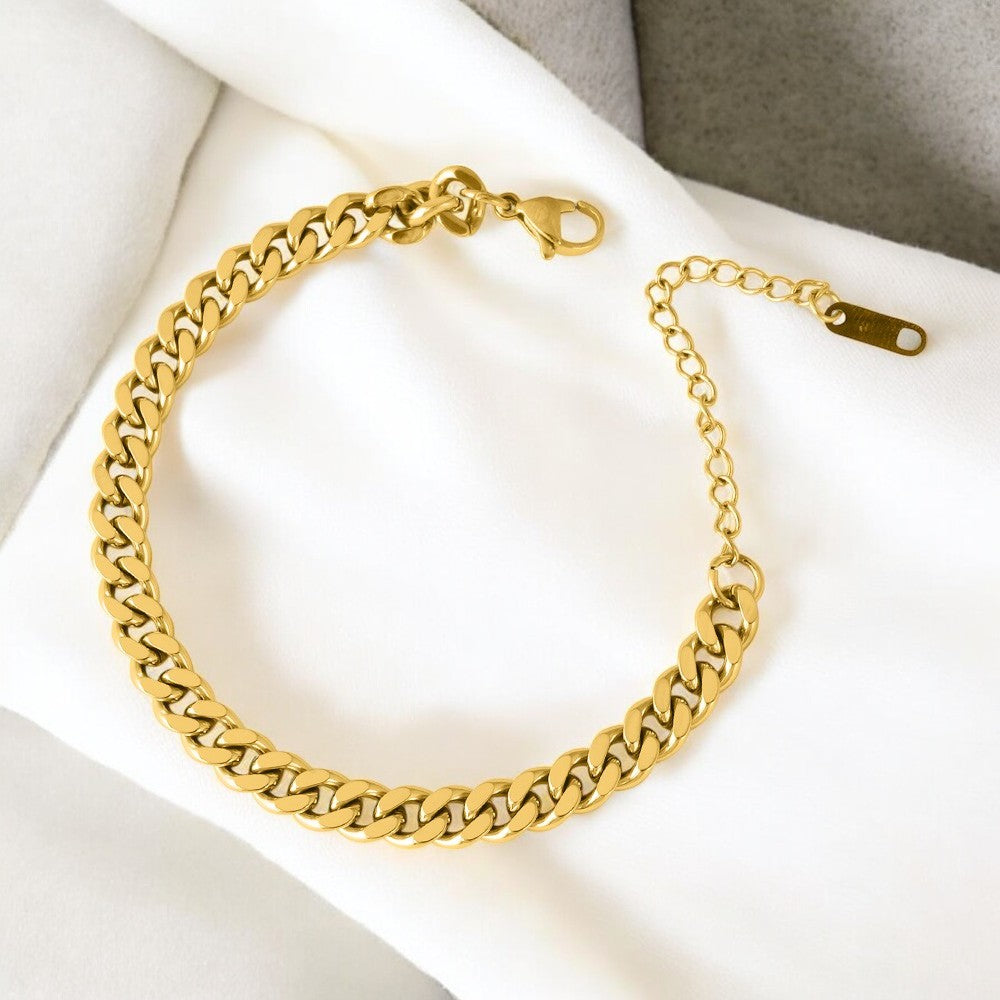 Classic Cuban Chain Bracelet - view 6