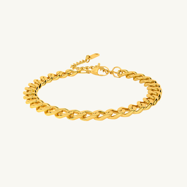 Classic Cuban Chain Bracelet - Image 1