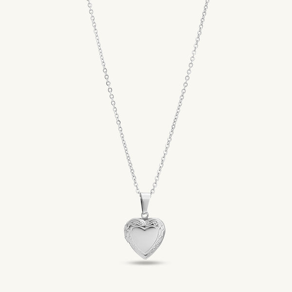 Heart Locket Necklace - Image 1