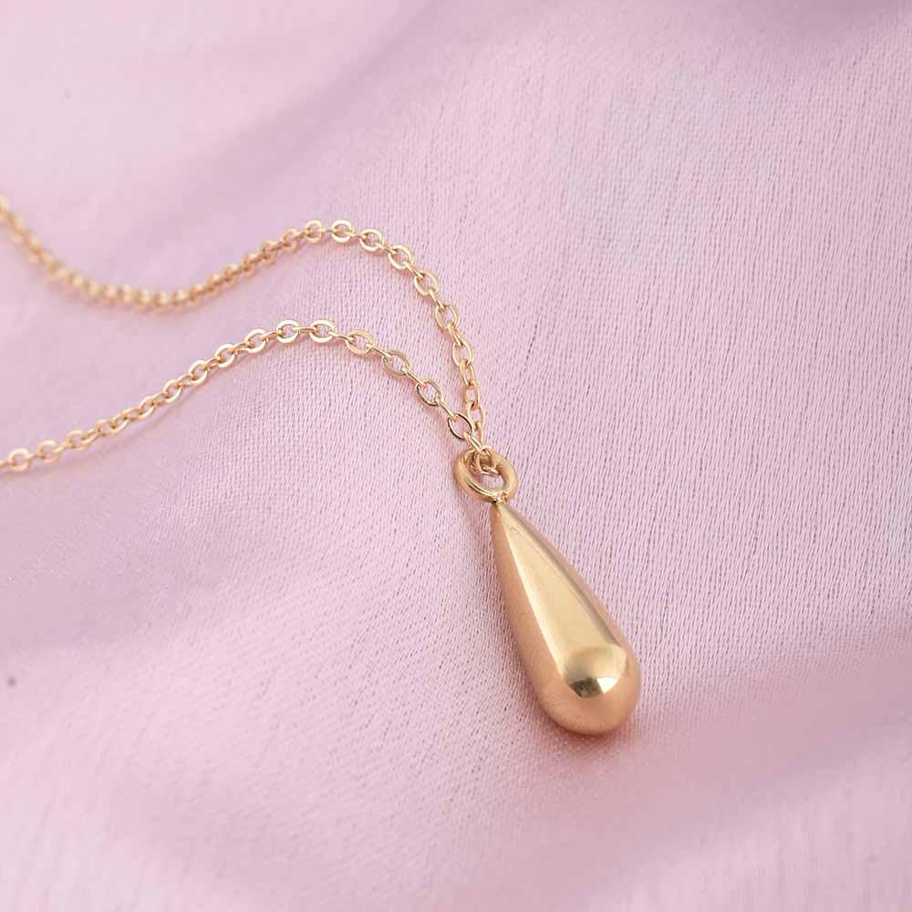 Thin Drop Necklace - view 5
