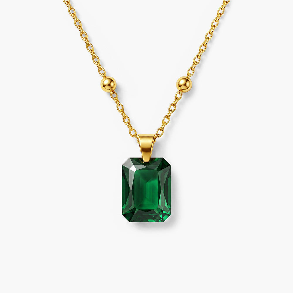 Dazzling Emerald Necklace