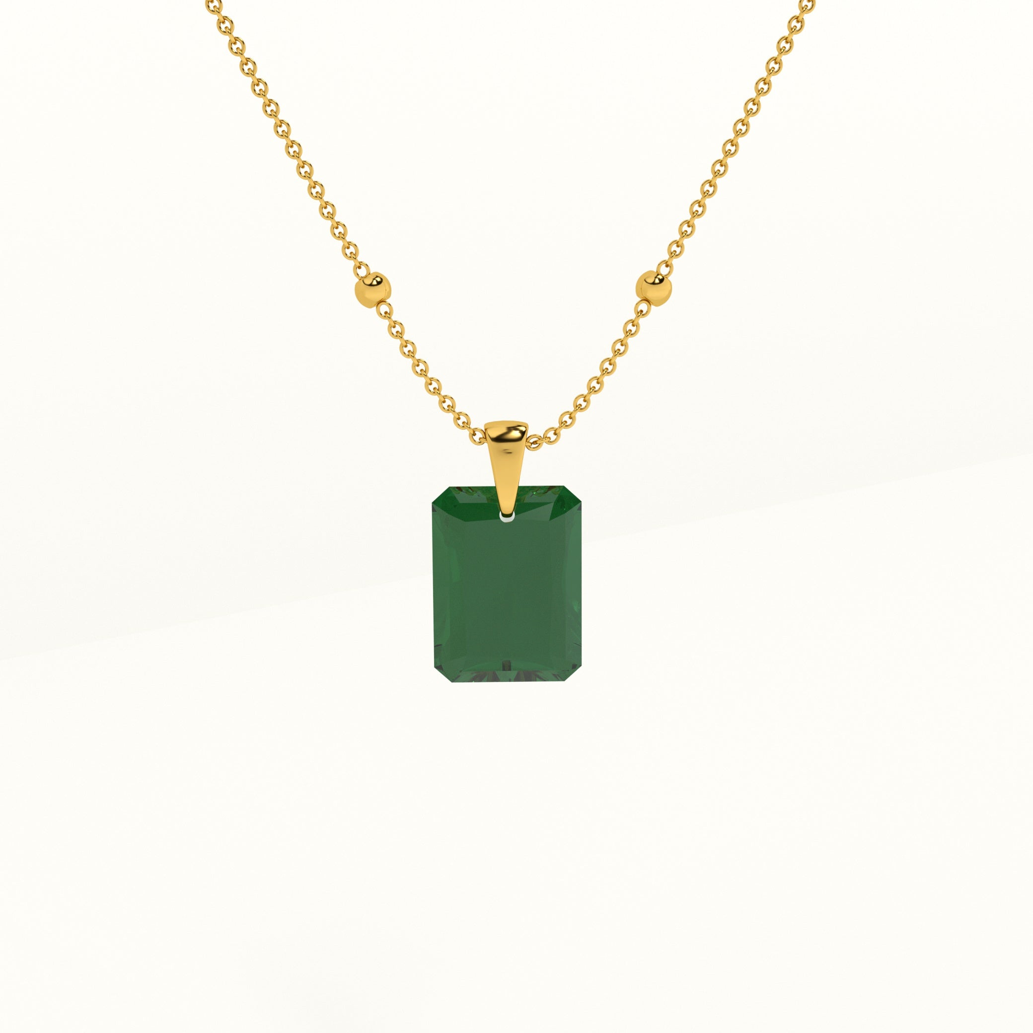 Dazzling Emerald Necklace