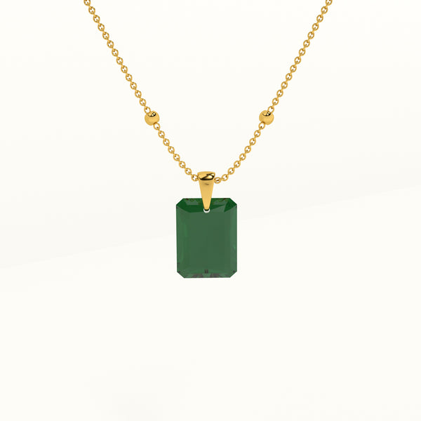 Dazzling Emerald Necklace