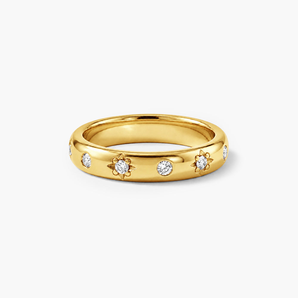 Diamond Studded Ring