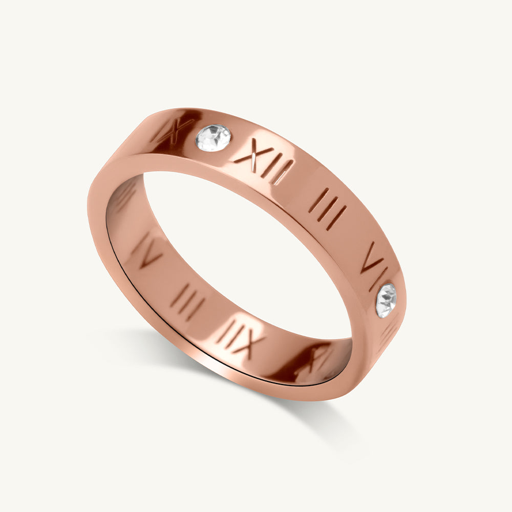 Roman Numerals Ring
