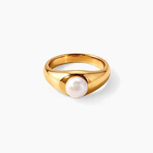 Bold Pearl Ring