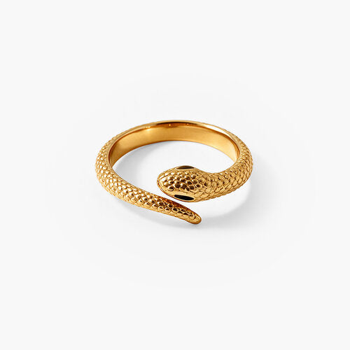 Victorian Snake Ring- 18k Gold Plated