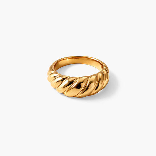 Twisted Croissant Ring