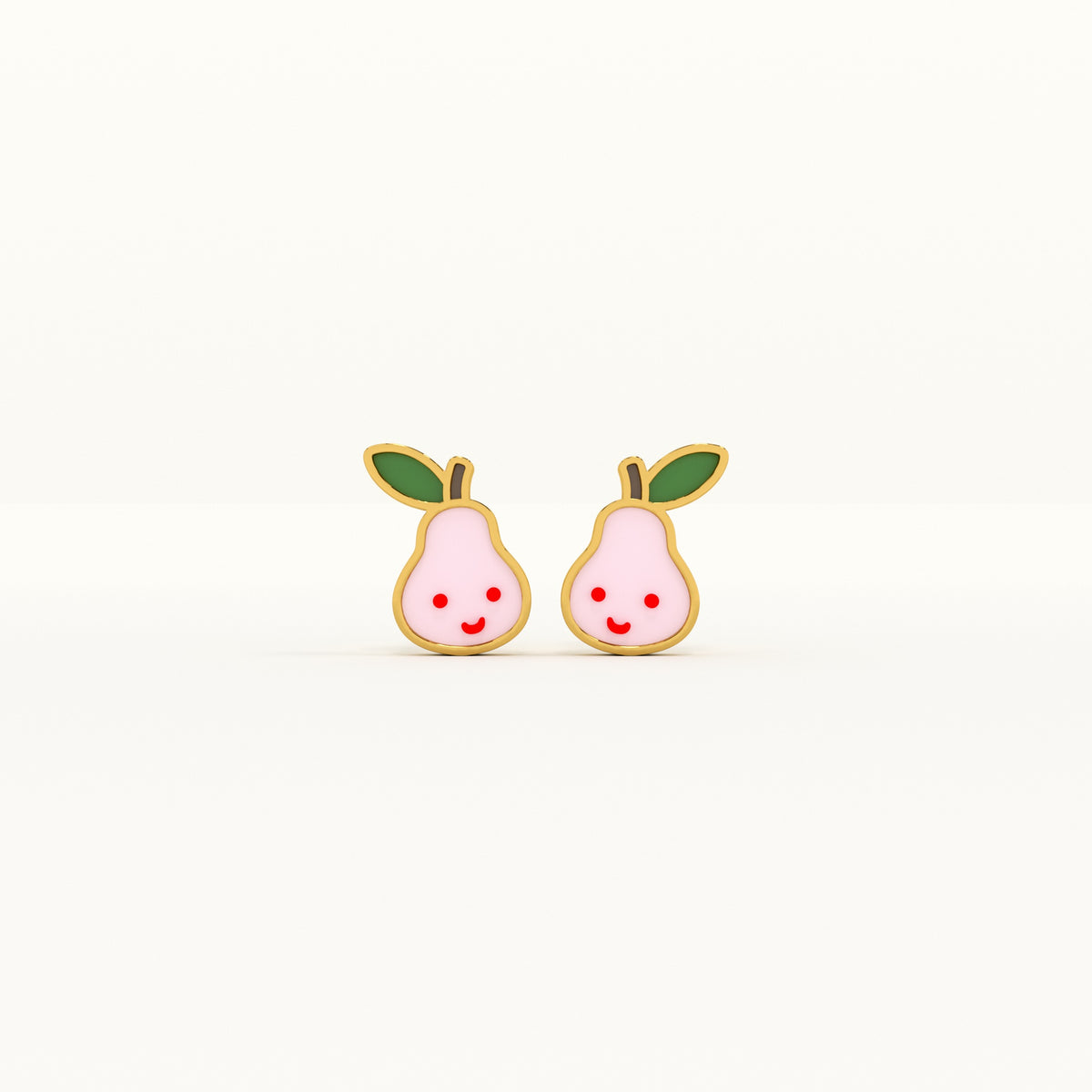 Smiling Avocado 925 Silver Studs