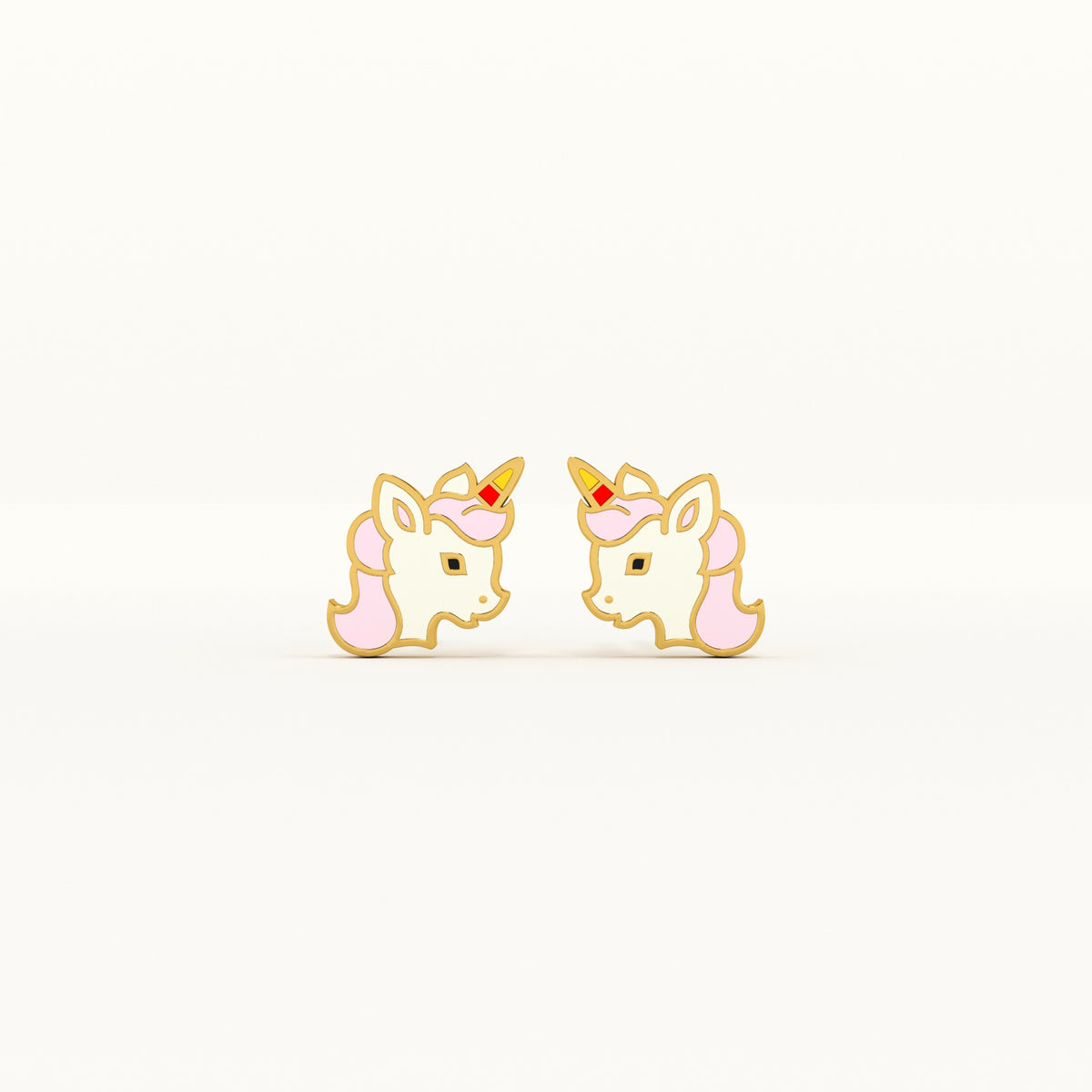 Unicorn Glow 925 Silver Studs