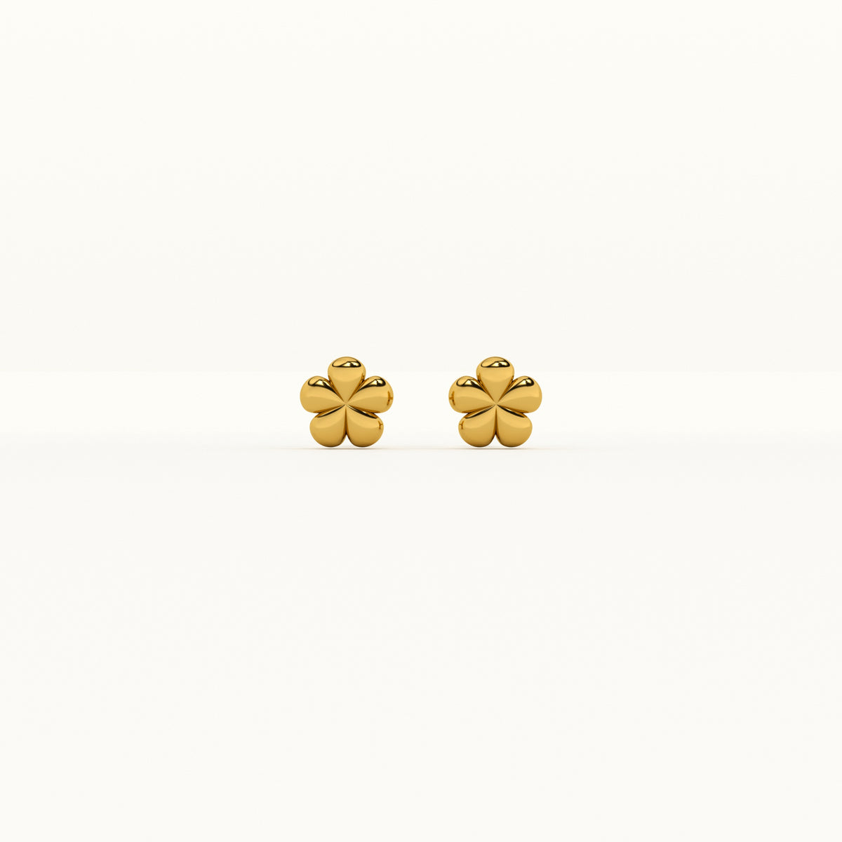 Floral 925 Silver Studs for kids