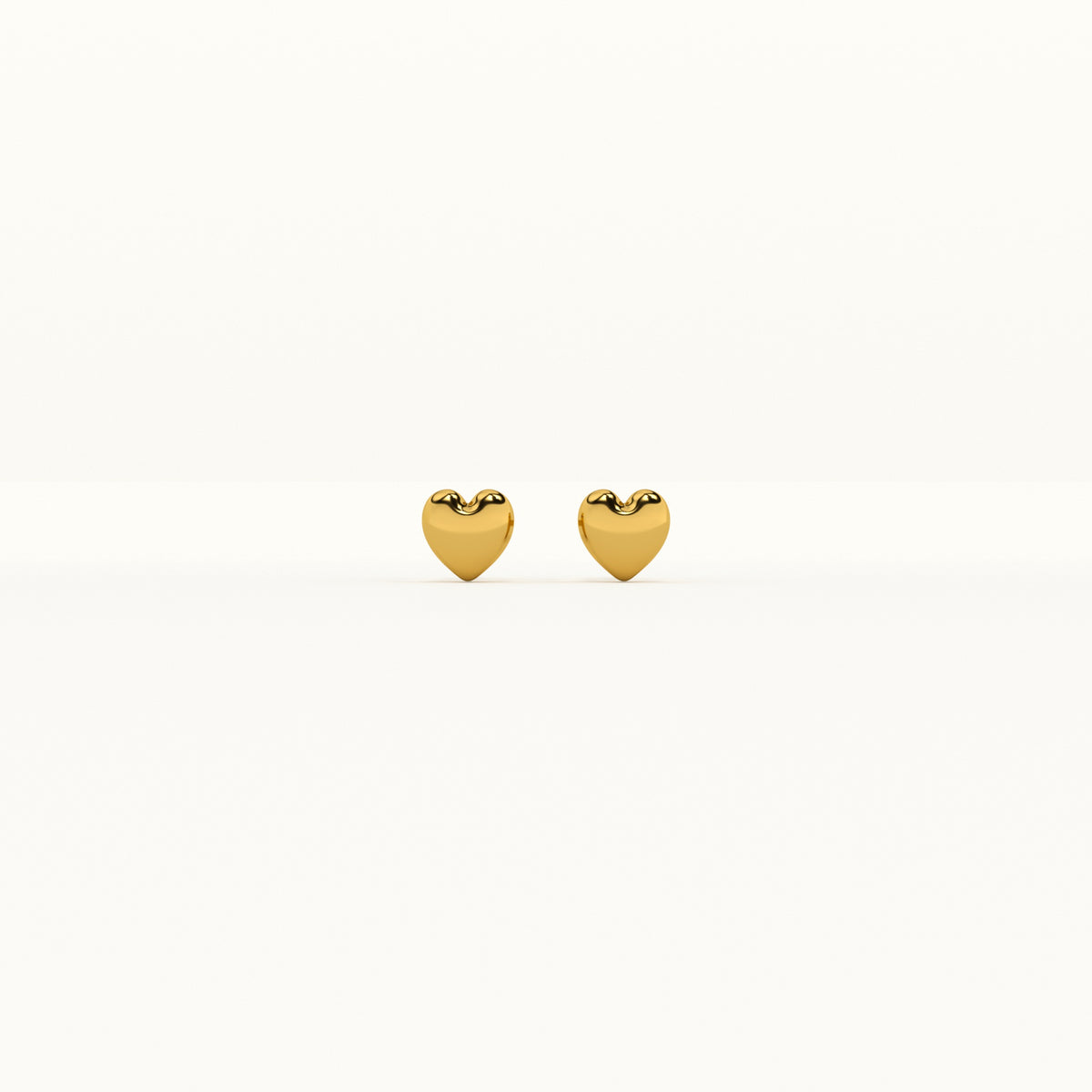 Mini Heart 925 Silver Studs