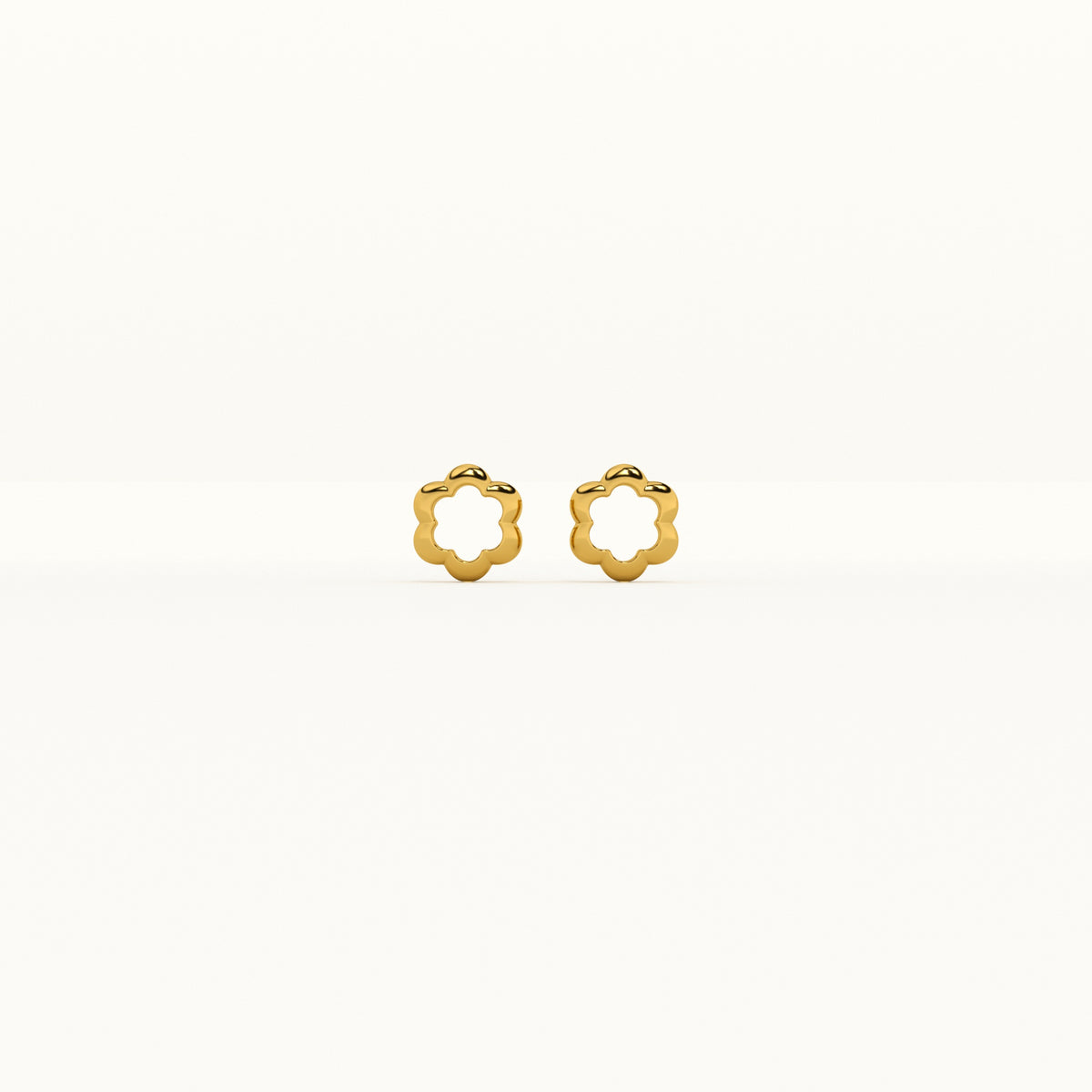 Solid Gold 925 Silver Studs