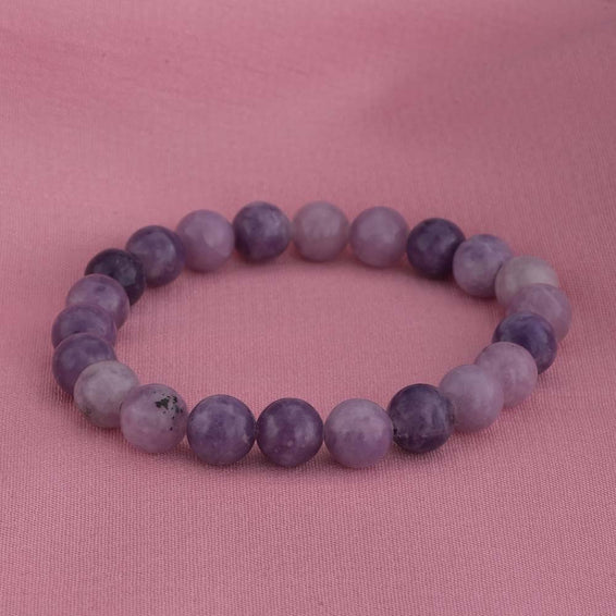 Purple Harmony Bead Bracelet