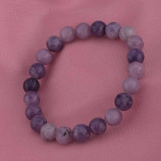 Purple Harmony Bead Bracelet